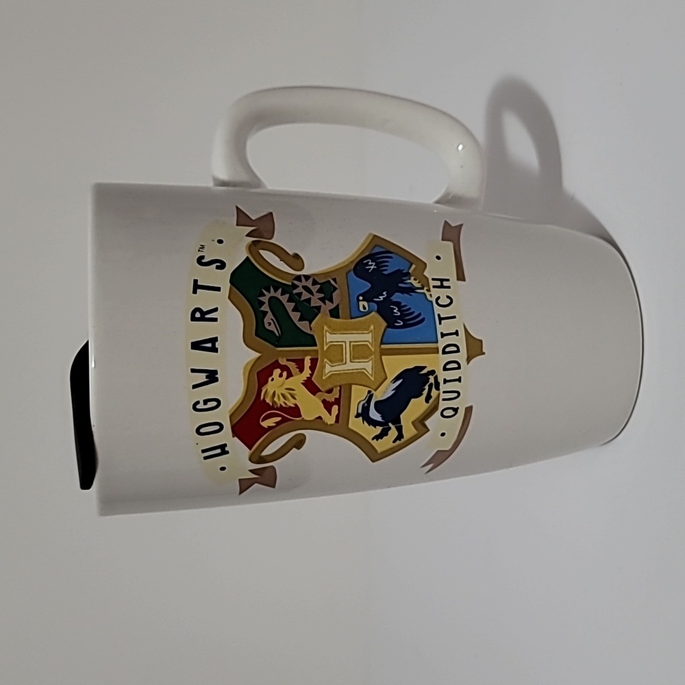 Harry Potter Hogwarts Quidditch Coffee Mug with Lid